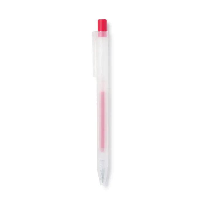 Smooth Gel Ink Ballpoint Knock Pen 0.3 mm