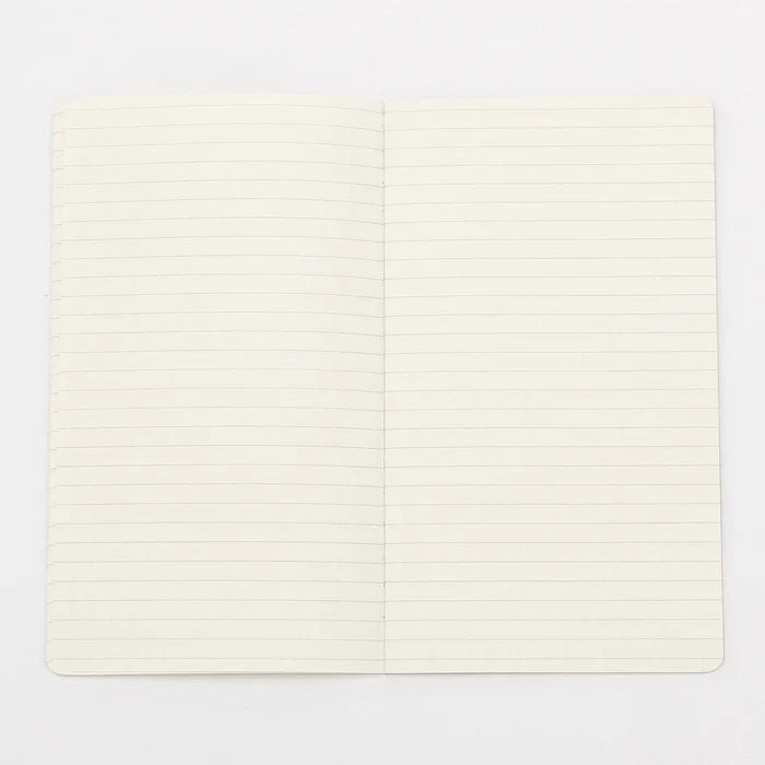 Open-Flat Dashed Grid Notebook Slim