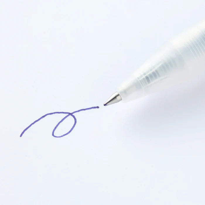 Smooth Gel Ink Ballpoint Knock Pen 10 Colour Set 0.5 mm