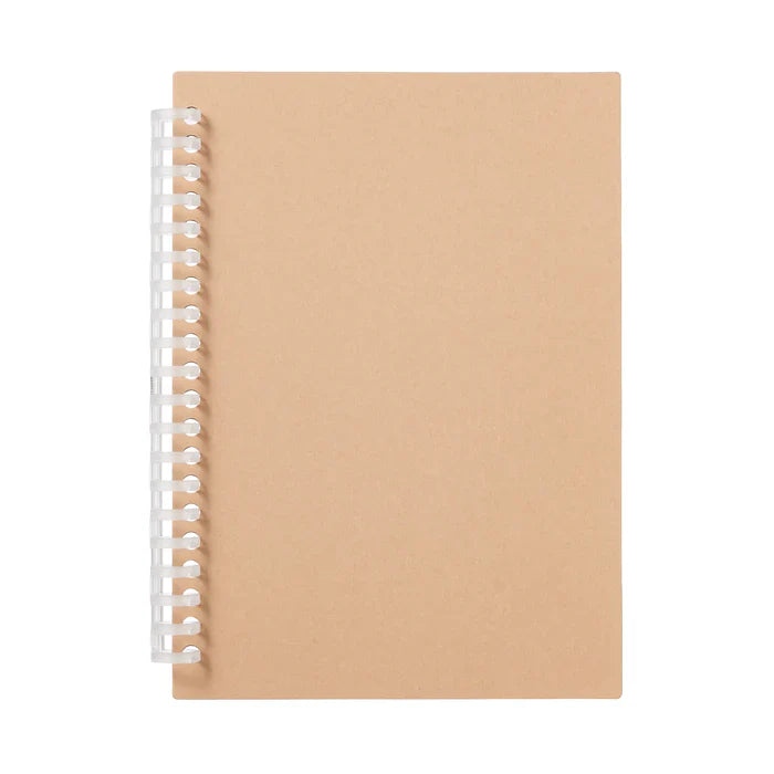 Kraft Cover for Loose Leaf Paper A5 20 Holes
