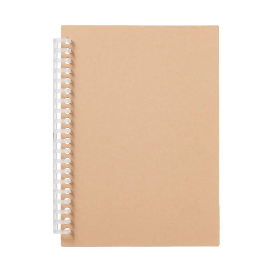 Kraft Cover for Loose Leaf Paper A5 20 Holes