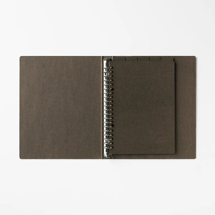 Binder Index - Dark Grey (5 Piece Set) ( A5 20 Rings )