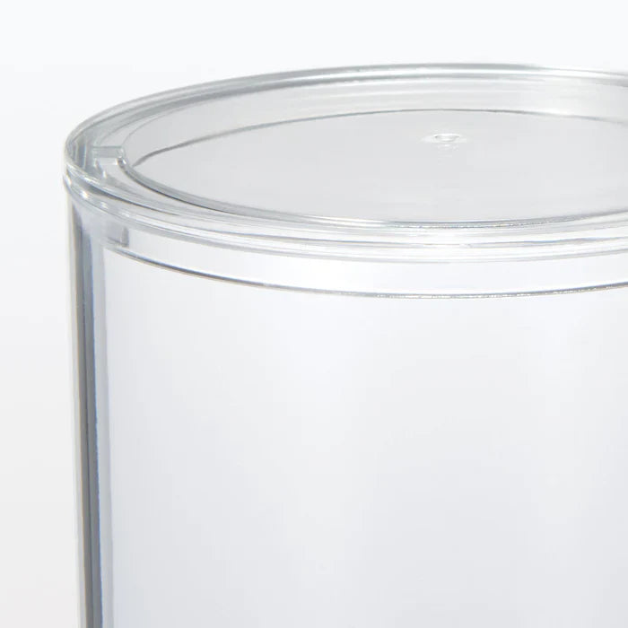 Acrylic Cylindrical Case with Lid