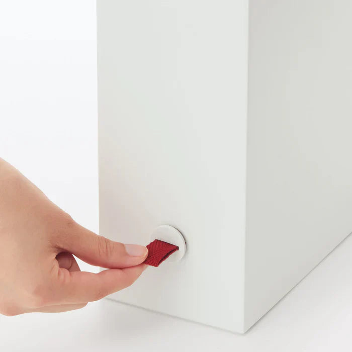 Polypropylene File Box Handle - Burgundy (3 Pack)