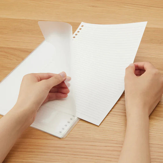 Loose-Leaf Paper 6mm Lined B5 with Carry Case