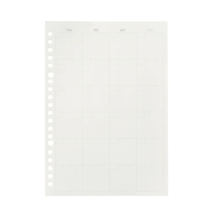 Planner Loose Leaf Papers A5 Refill