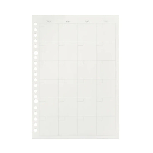 Planner Loose Leaf Papers A5 Refill
